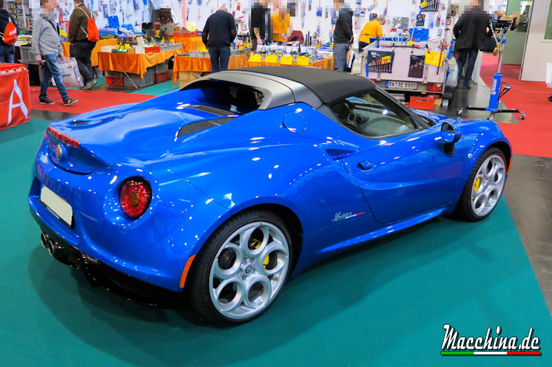 Alfa Romeo 4C Spider Italia, Foto: Macchina.de
